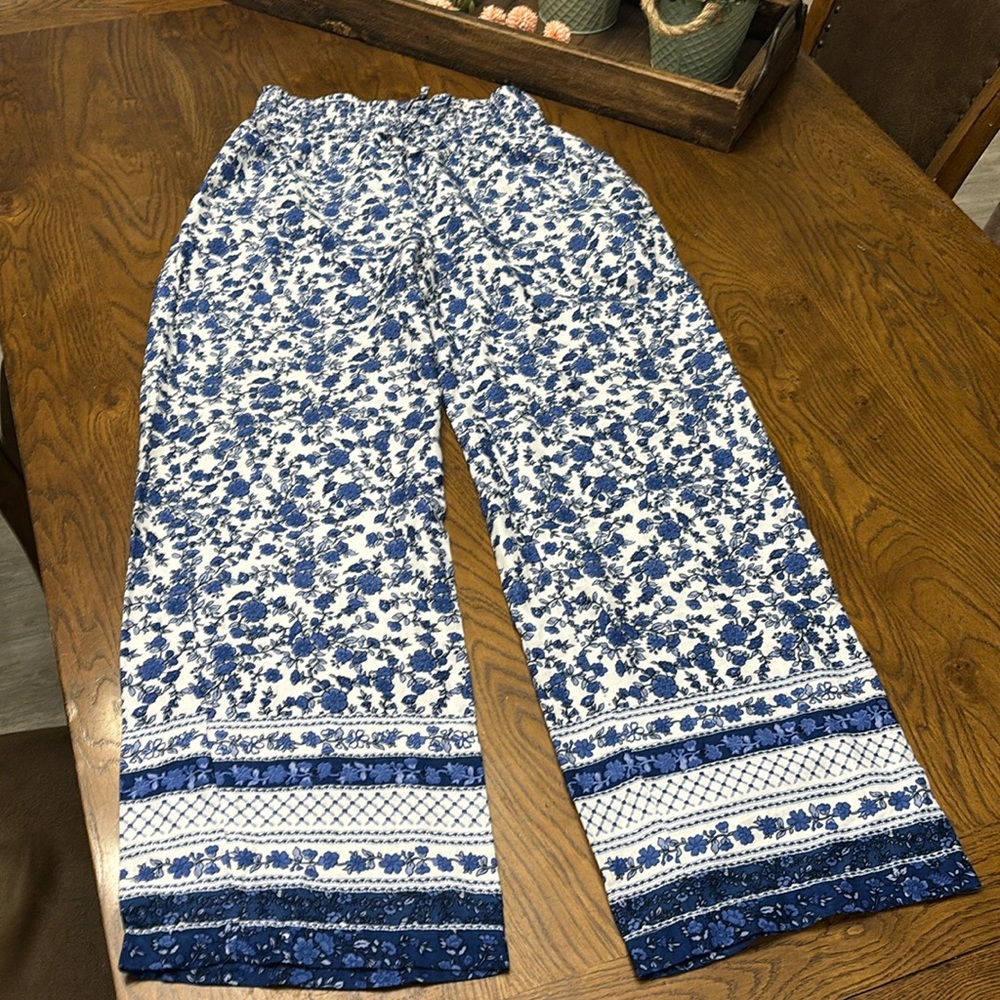 JAPNA Wide Leg Lounge Pants